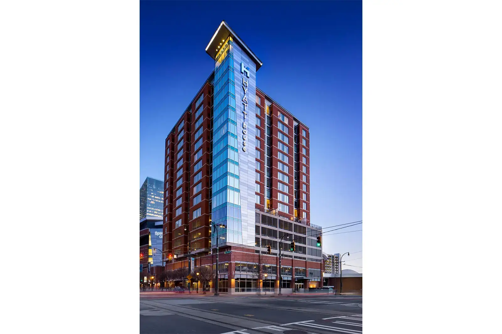Hyatt House Charlotte-Center City, Charlotte, NC photography by Greg Ceo Image editing by Valentin Sivyakov